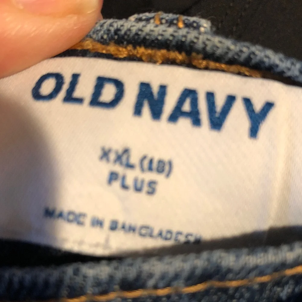 Old Navy Blue Denim Skirt